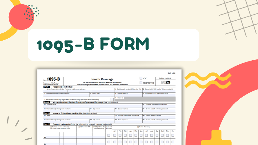 Blank IRS Form 1095-B